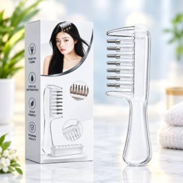 Scalp Dispensing Hair Comb